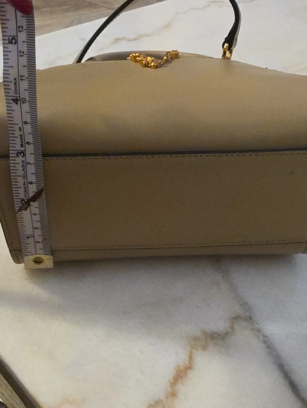 Versace Virtus Top-Handle 2Way Python Print Handbag EUC And COI